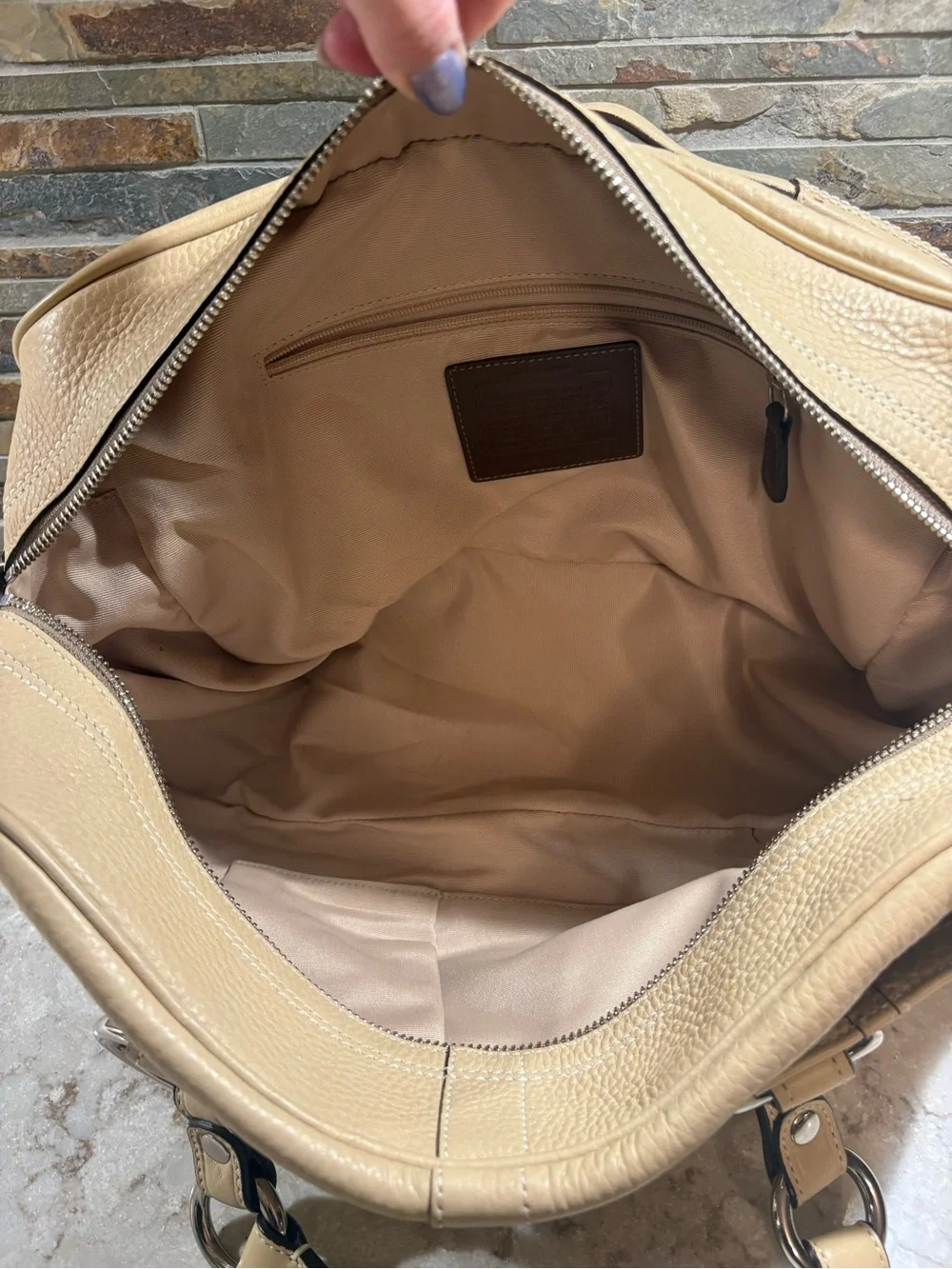 Coach double shoulder